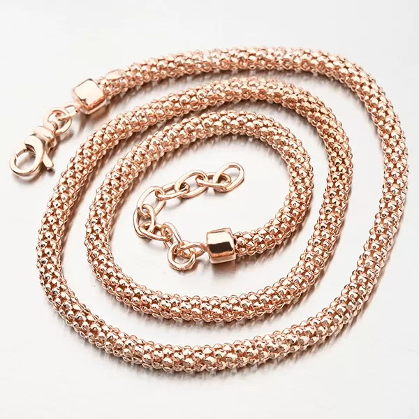 Pozlátený strieborný náhrdelník N1300513-1264-SLX