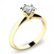 Zásnubný prsteň s diamantom ZP-140016D-ZL