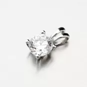 Zlatý prívesok so zirkónom 13-387