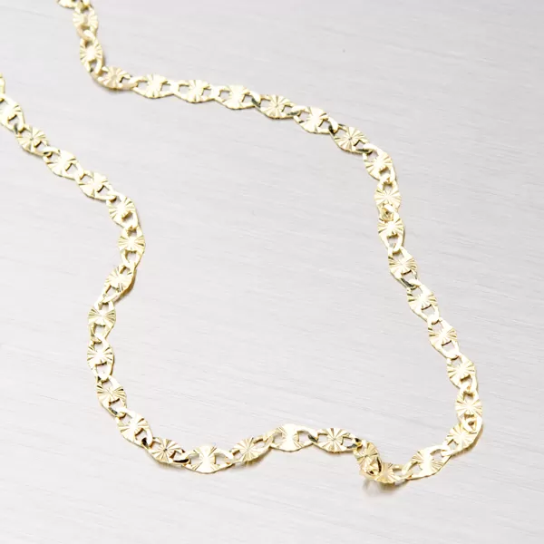 Zlatý náramok s gravírovaním 44-1408