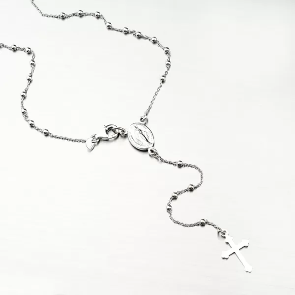 Strieborný náhrdelník s Madonka N1601005-1132-SLX