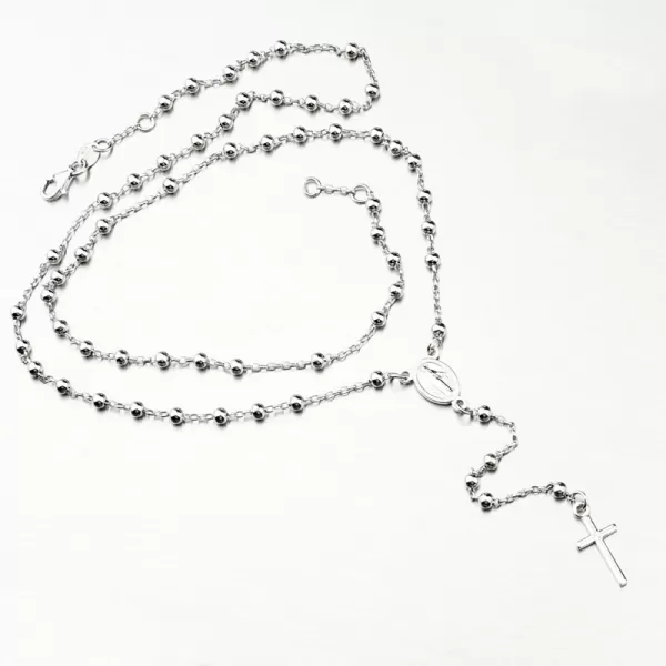 Strieborný náhrdelník s Madonkou N1803139-0940-SLX