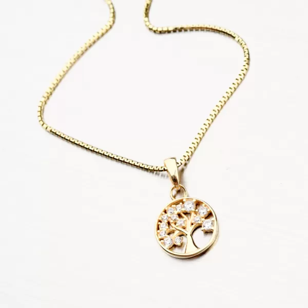 Zlatý prívesok - Strom života 43-21997