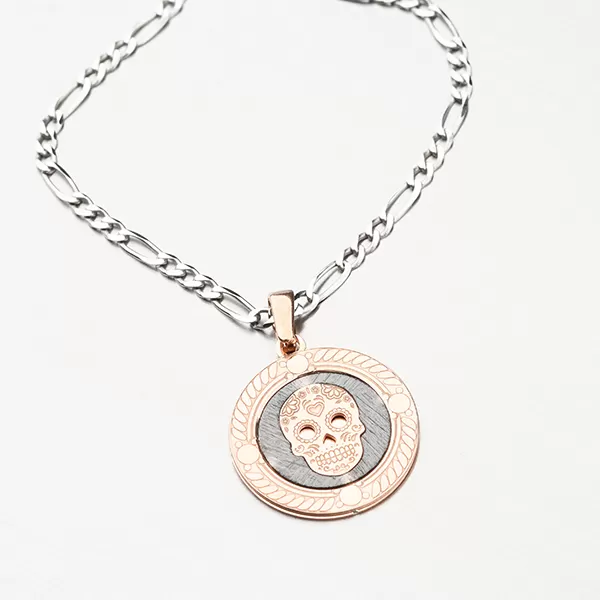 Strieborný prívesok s lebkou P1803500-1507-SLX