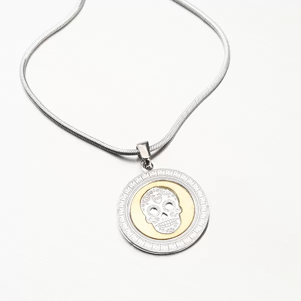 Strieborný prívesok s lebkou P1803501-1507-SLX