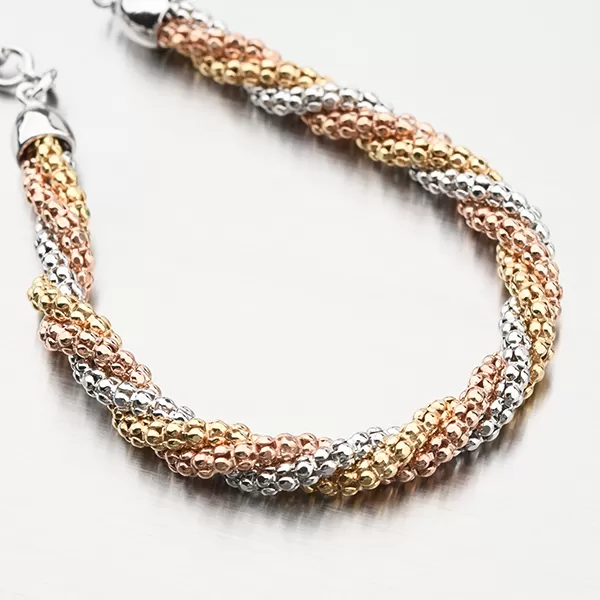 Pozlátený náramok pre ženy B1604185-1264-SLX