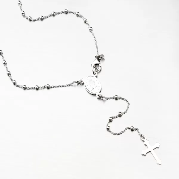 Strieborný náhrdelník s Madonka N1601005-1132-SLX