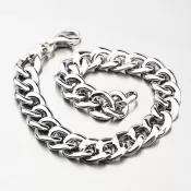 Strieborný náramok Pancer B1903715-0045-SLX