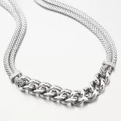 Strieborný náhrdelník N1504323-0940-SLX