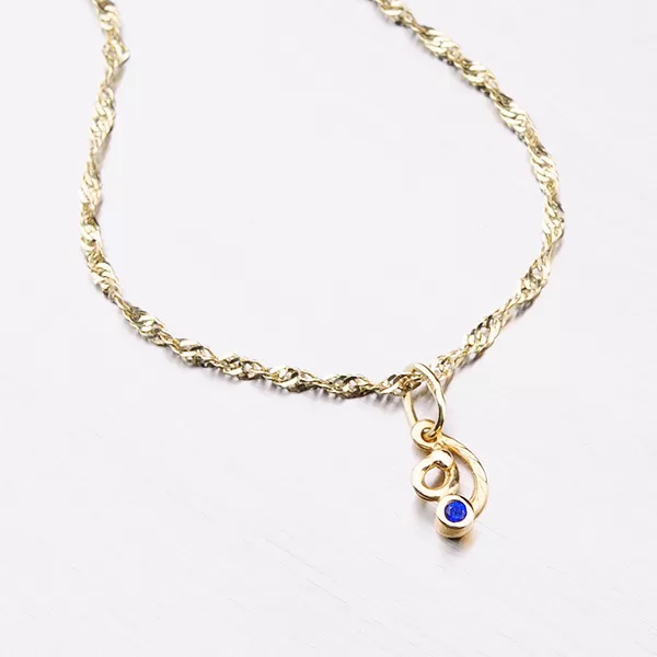 Prívesok s modrým zirkónom 532-1169.0