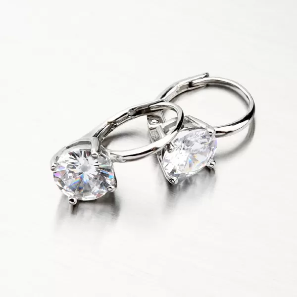 Strieborné náušnice so zirkónom PKL-2099