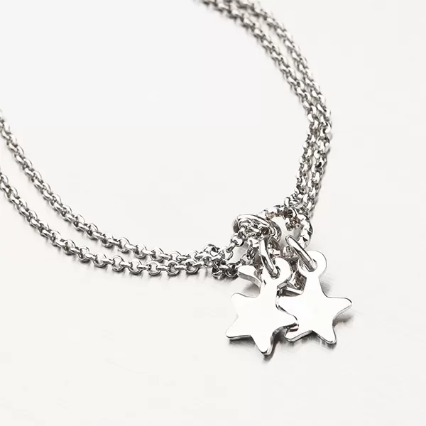 Náramok s hviezdičkami - striebro 925 B1604178-1264-SLX