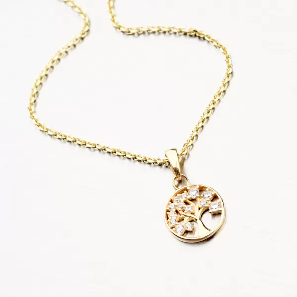 Zlatý prívesok - Strom života 43-21997