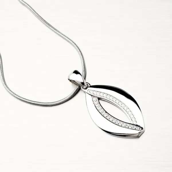 Prívesok zo striebra zo zirkónu PKL-3089