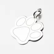Strieborný prívesok psia ťapka P1504836-1264-SLX