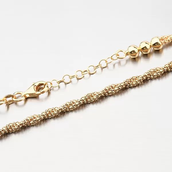 Pozlátený strieborný náhrdelník N1504286-1264-SLX