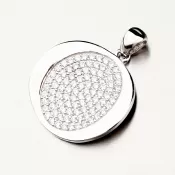 Strieborný prívesok so zirkónmi PKL-3108