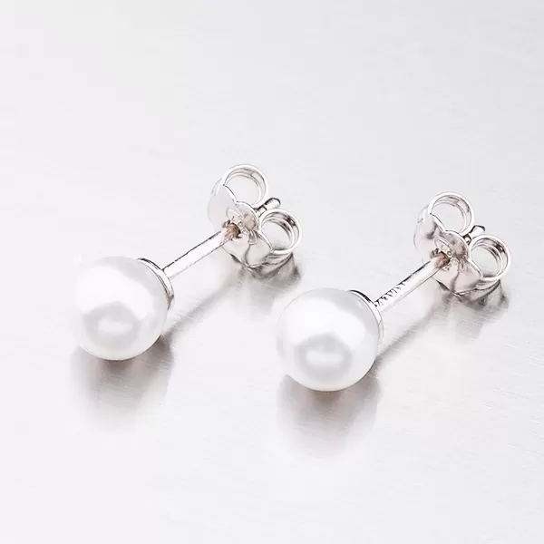 Náušnice s perlom E2200446-1132-SLX