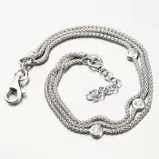 Náramok zo striebra 925 B1600132-1264-SLX