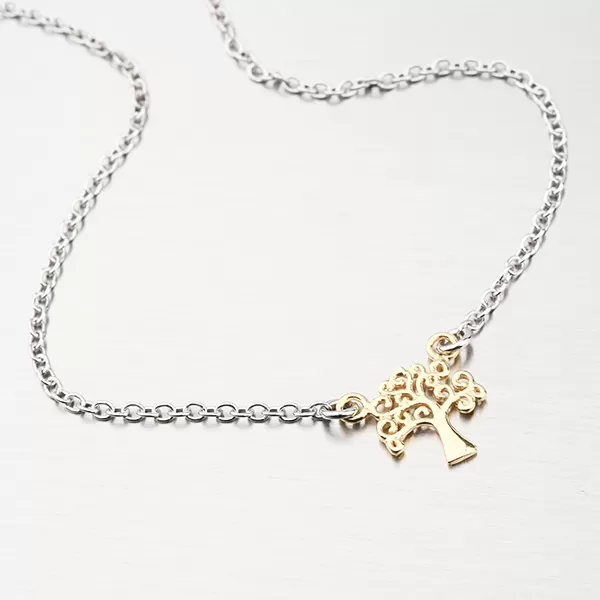Strieborný náhrdelník so stromom života N1502489-0331-SLX