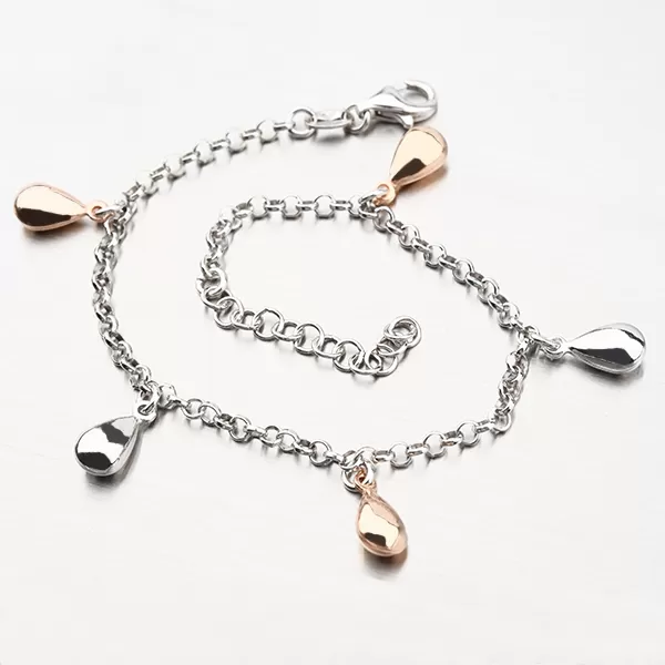 Strieborný náramok s príveskami B1700552-1132-SLX