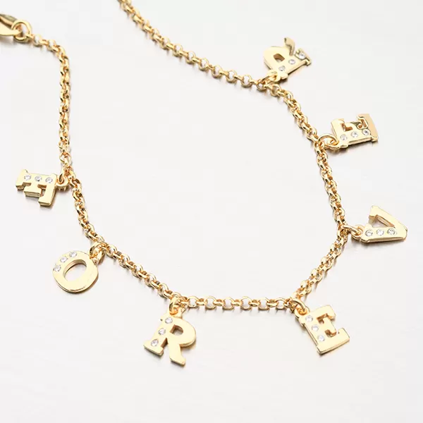 Pozlátený náramok FOREVER B2001470-0331-SLX