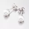 Náušnice s perlom E2200446-1132-SLX