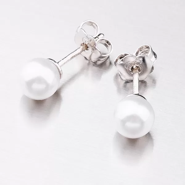 Náušnice s perlom E2200446-1132-SLX