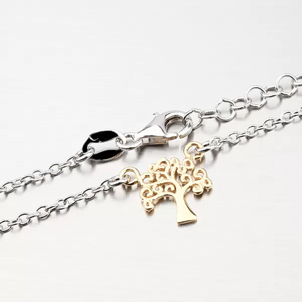 Strieborný náhrdelník so stromom života N1502489-0331-SLX