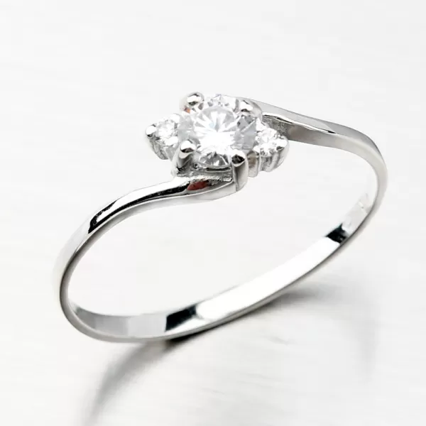 Prsteň so zirkónom 356-0106-01