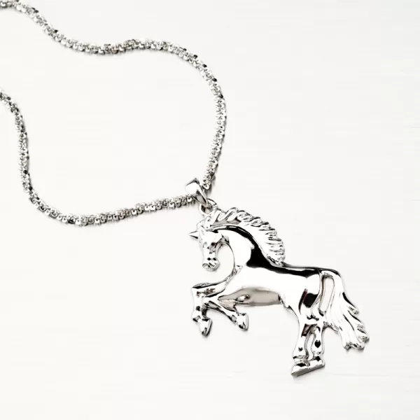 Strieborný prívesok kôň PKL-3112