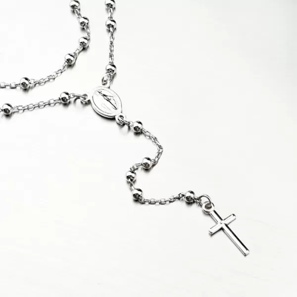 Strieborný náhrdelník s Madonkou N1803139-0940-SLX