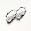 Strieborné náušnice so zirkónmi PKL-2078