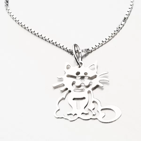 Strieborný prívesok Cat P1502728-1507-SLX