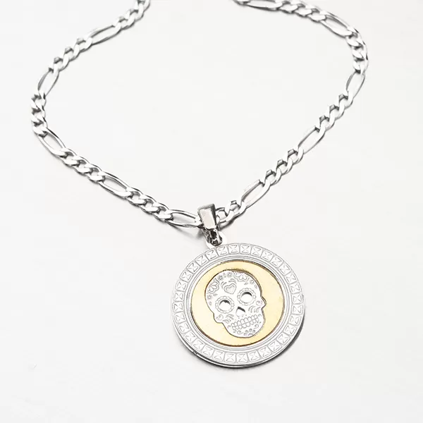 Strieborný prívesok s lebkou P1803501-1507-SLX