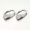 Strieborné náušnice so zirkónmi PKL-2078