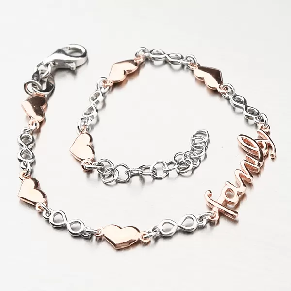 Rodinný náramok - striebro 925 B1902467-0331-SLX