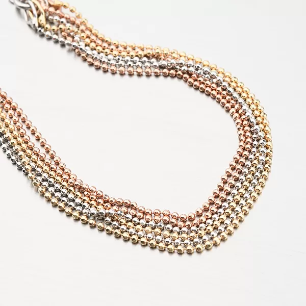 Pozlátený strieborný náramok B1400780-1264-SLX