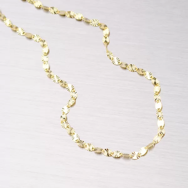 Náramok zlato 585 s gravírovaním 44-1510