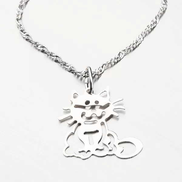 Strieborný prívesok Cat P1502728-1507-SLX