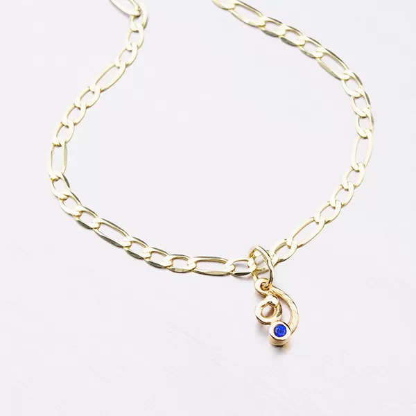 Prívesok s modrým zirkónom 532-1169.0