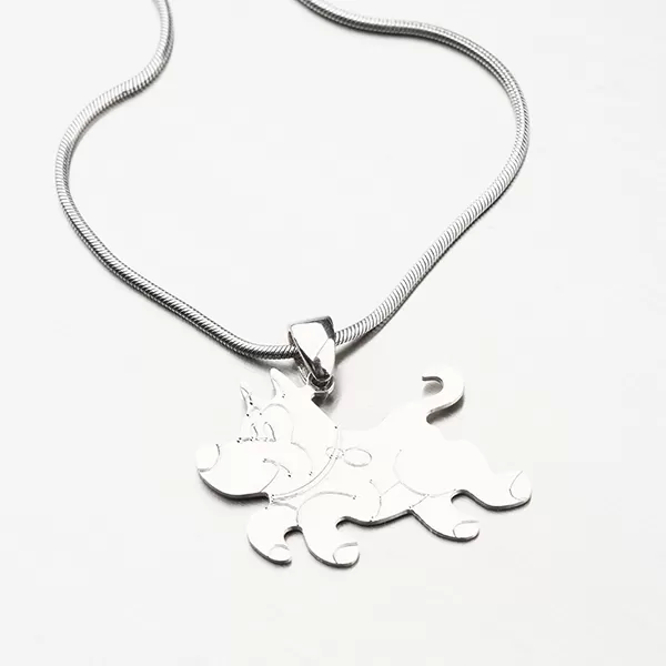 Strieborný prívesok pes P1901980-0059-SLX