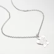 Strieborný náhrdelník s anjelom N1604194-1264-SLX