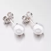 Náušnice s perlom E2200446-1132-SLX