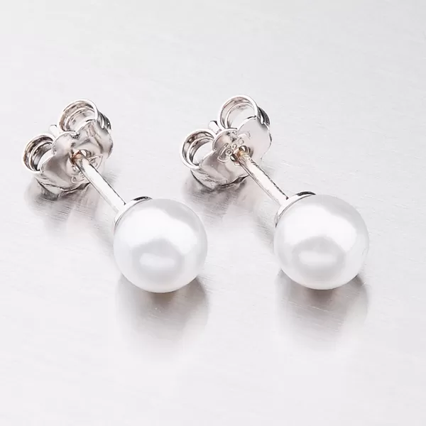 Náušnice s perlom E2200446-1132-SLX