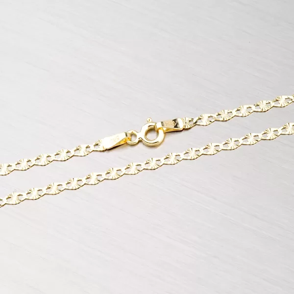 Zlatý náramok s gravírovaním 44-1408