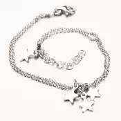 Náramok s hviezdičkami - striebro 925 B1604178-1264-SLX