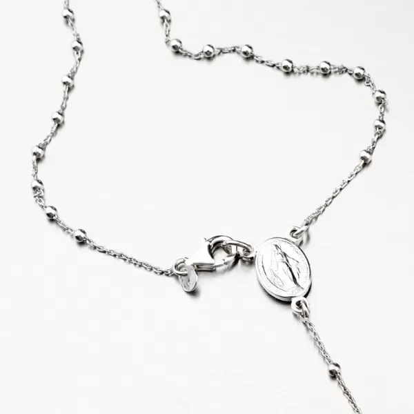 Strieborný náhrdelník s Madonka N1601005-1132-SLX