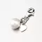 Strieborný prívesok s perlou a so srdcom PKL-3083