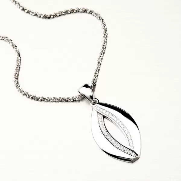 Prívesok zo striebra zo zirkónu PKL-3089